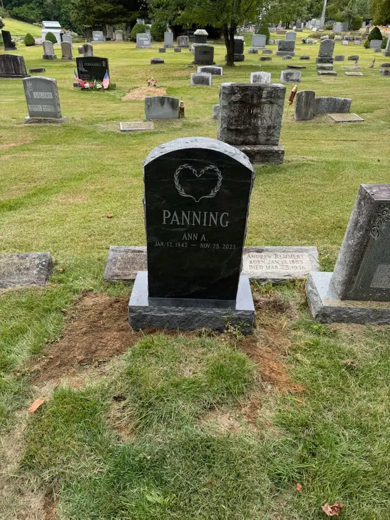 Granite Headstone hand-carved by NJ Granite Headstones in NJ — image 3