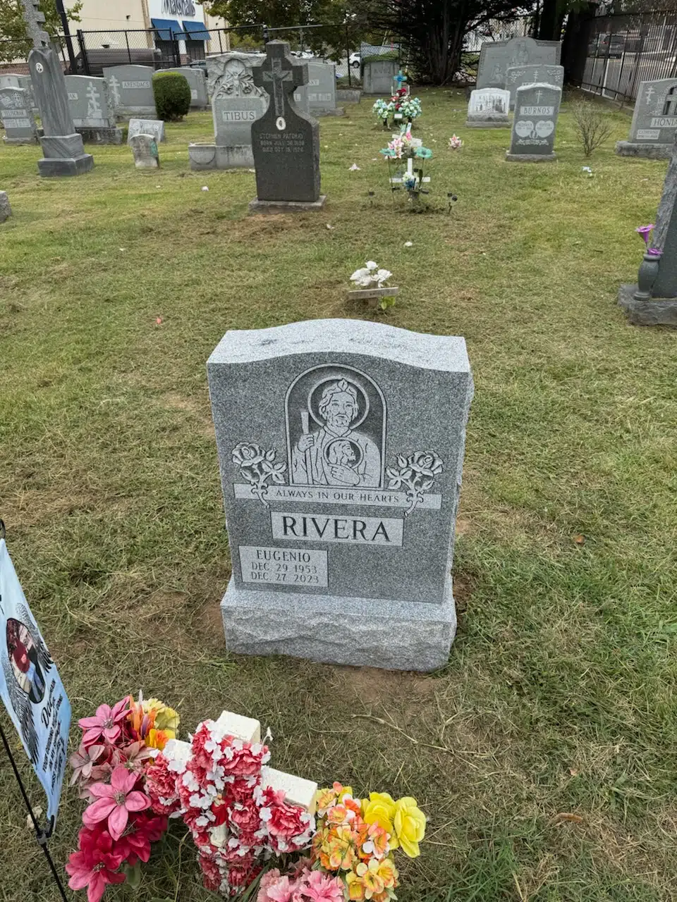 Granite Headstone hand-carved by NJ Granite Headstones in NJ — image 5