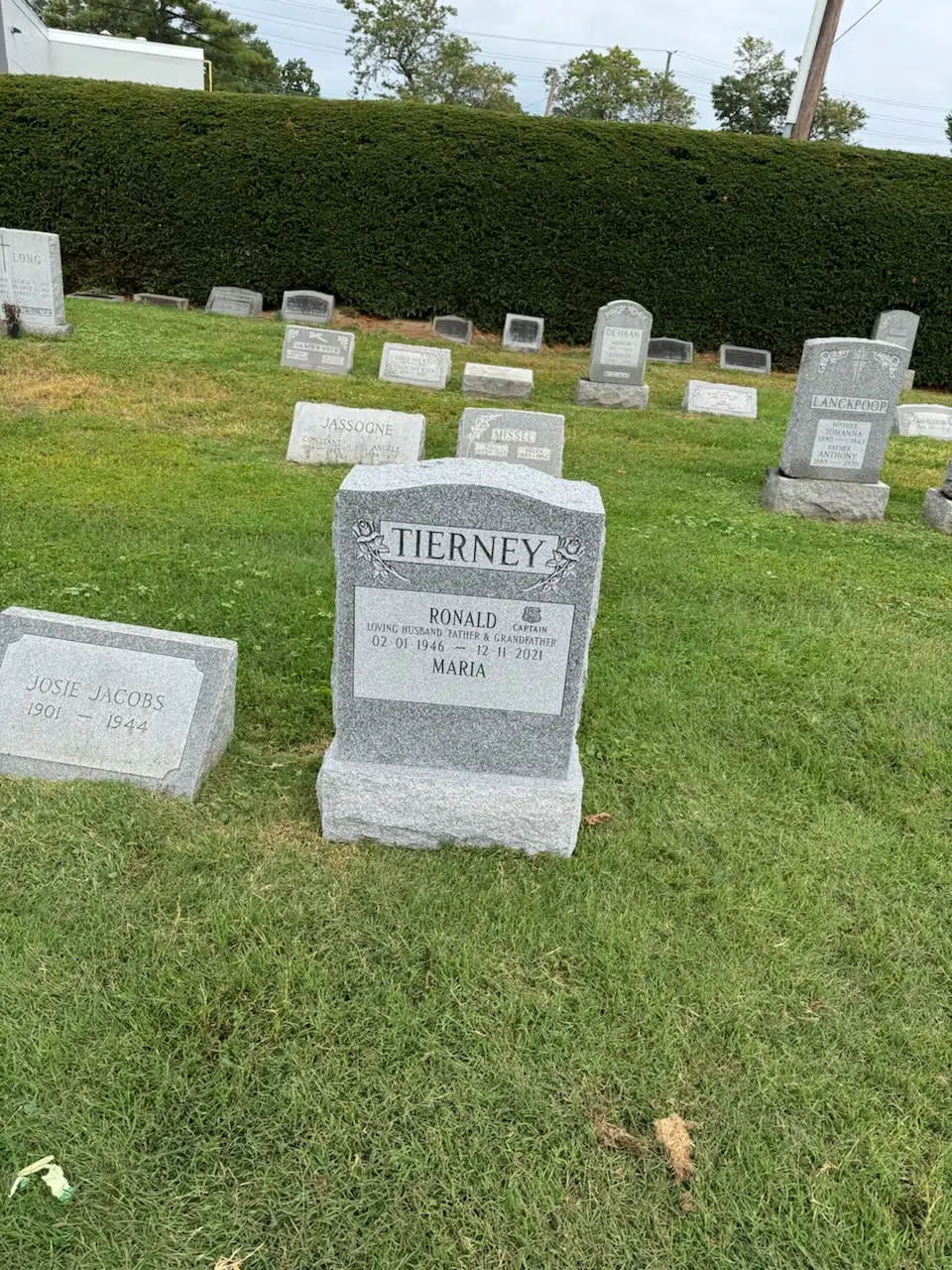 Granite Headstone hand-carved by NJ Granite Headstones in NJ — image 6