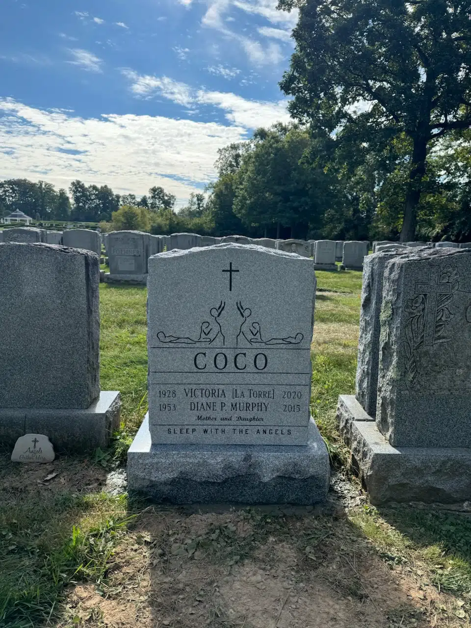 Granite Headstone hand-carved by NJ Granite Headstones in NJ — image 7