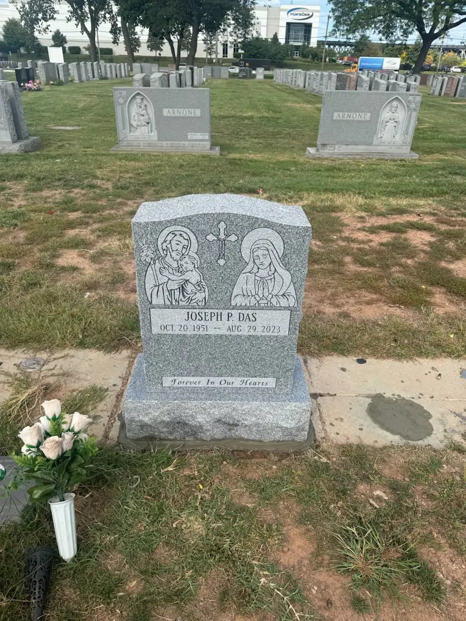 Granite Headstone hand-carved by NJ Granite Headstones in NJ — image 8